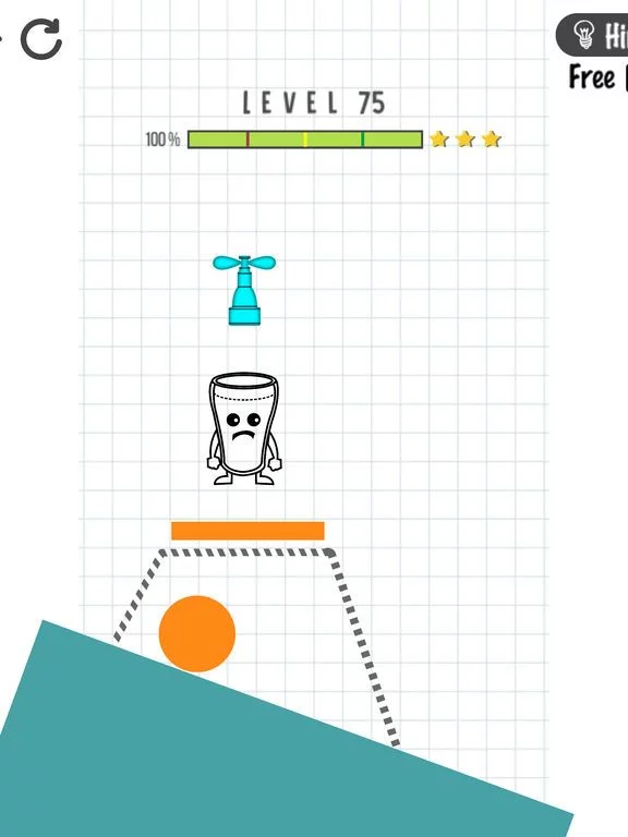Изображение игры: Ultra Happy Glass - Draw Sharp