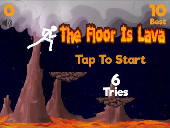Изображение игры: The Floor Is Lava: For Real