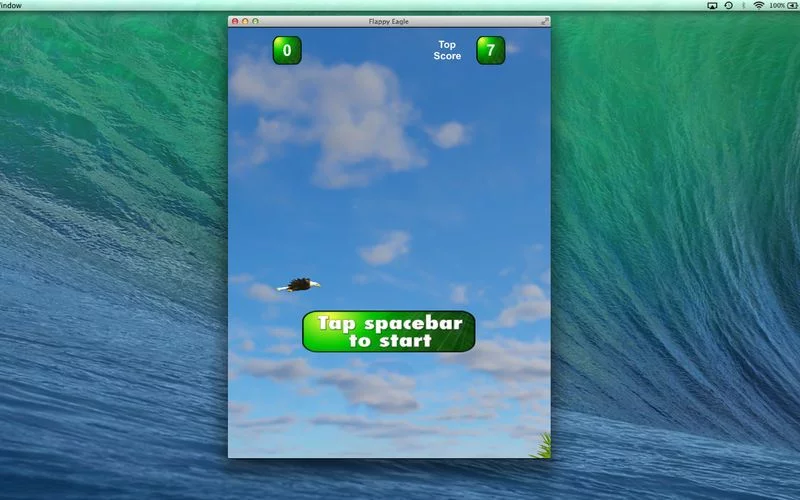 Изображение игры: Flying Eagle Challenge Free