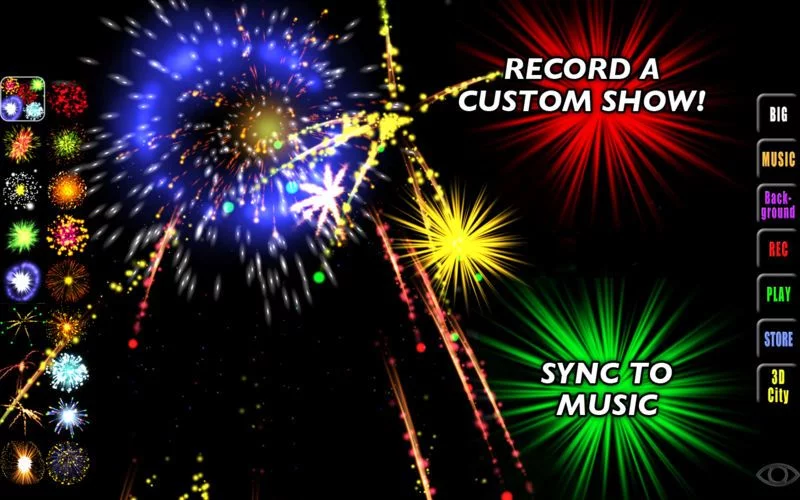 Изображение игры: Musical Fireworks 2