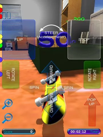 Изображение игры: Finger Skate 2