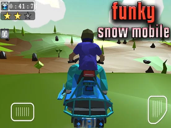 Изображение игры: Funky Snow Mobile