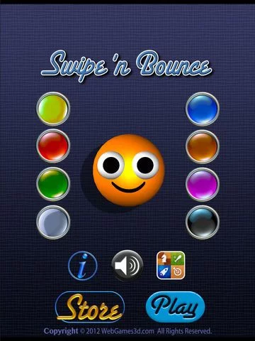 Изображение игры: Swipe 'n Bounce