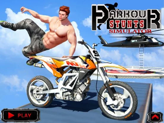 Изображение игры: Parkour Stunt Simulator Race