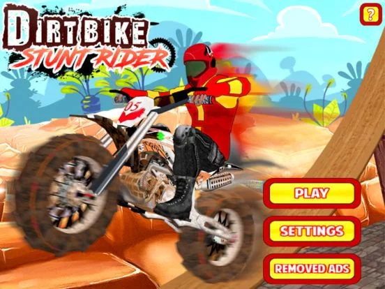 Изображение игры: Dirt Bike Stunt Rider