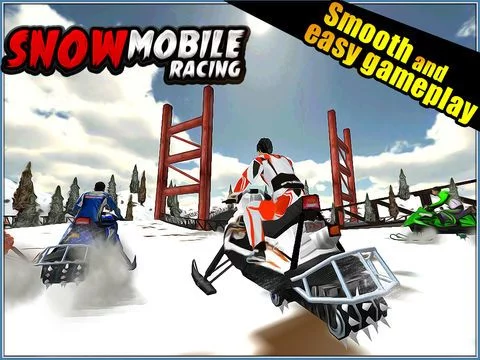 Изображение игры: SnowMobile Racing 3D ( Action Race Game / Games )