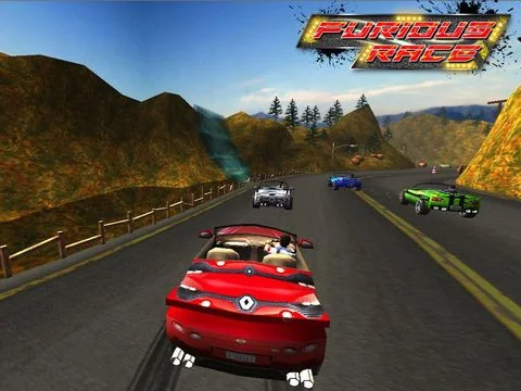 Изображение игры: Furious Race ( 3D Car Racing Games )