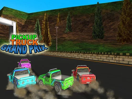 Изображение игры: Pickup Truck Grand Prix