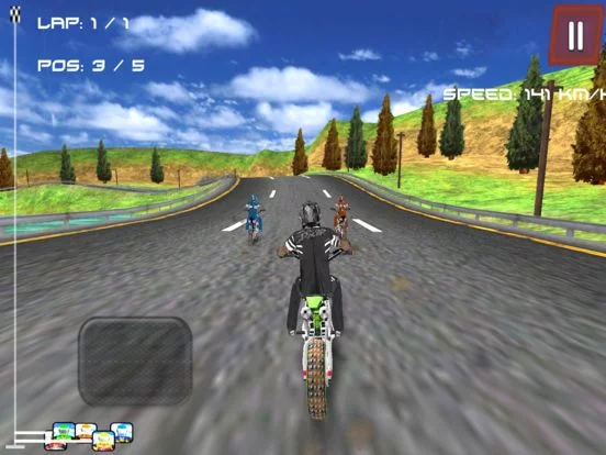 Изображение игры: Dirt Bike Racing Challenge