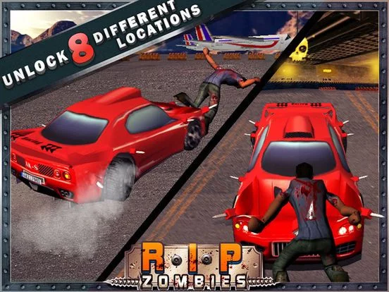 Изображение игры: RIP Zombie Car Driving Race