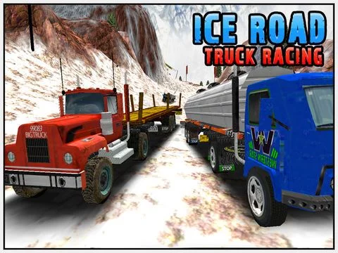 Изображение игры: Ice Road Truck Racing ( Best Truckers Race game for Holidays in winter season )