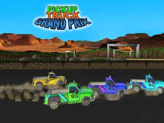 Изображение игры: Pickup Truck Grand Prix