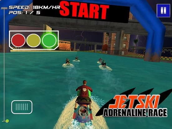 Изображение игры: Jet Ski Adrenaline Race