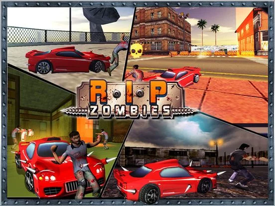 Изображение игры: RIP Zombie Car Driving Race