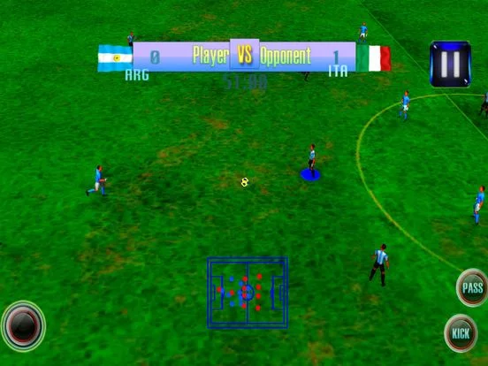 Изображение игры: Play Real Football 2017: Soccer Challenge 3D