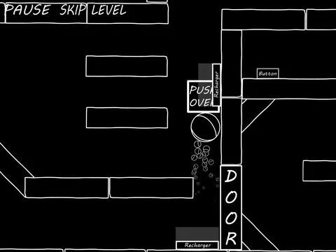 Изображение игры: 1 Bit Ball Free
