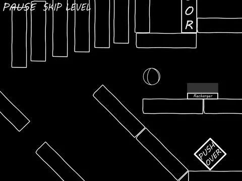 Изображение игры: 1 Bit Ball Free