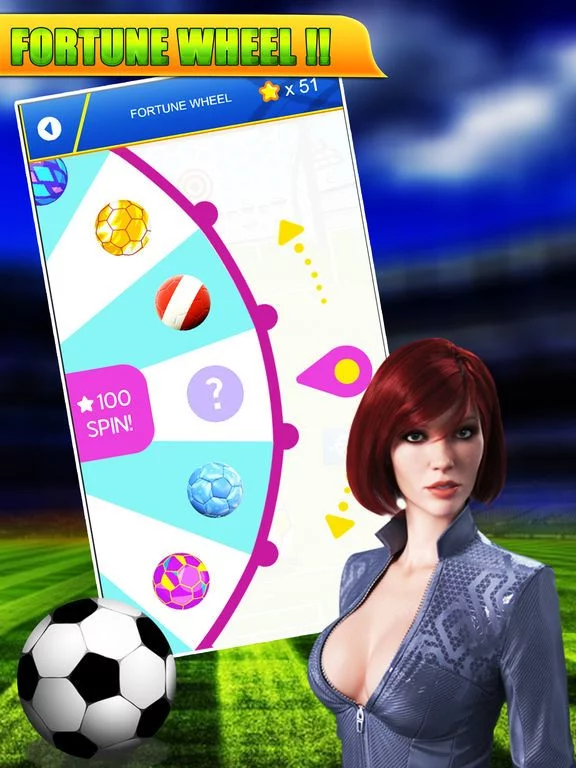 Изображение игры: Flip Football Soccer Game
