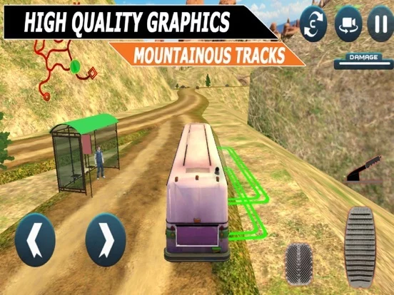 Изображение игры: City Bus Driving Simulator Pro