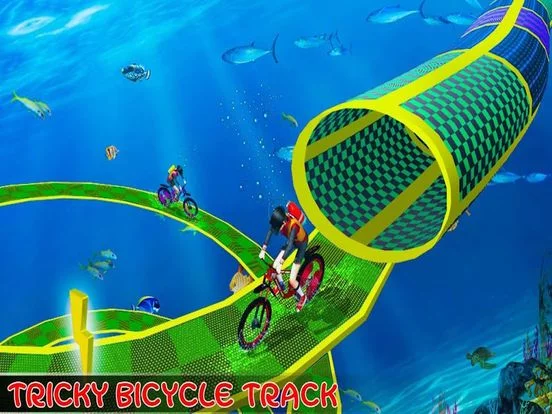 Изображение игры: Water Park MMX Bicycle Pro
