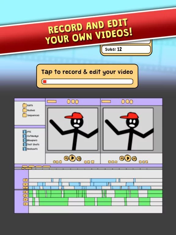 Изображение игры: Stickman Tuber Tycoon