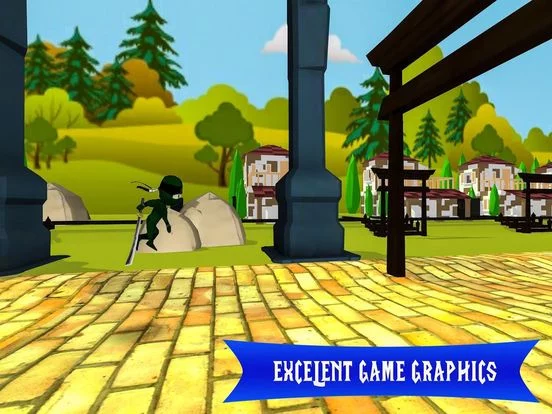 Изображение игры: Ninja Run Impossible Track