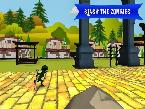 Изображение игры: Ninja Run Impossible Track