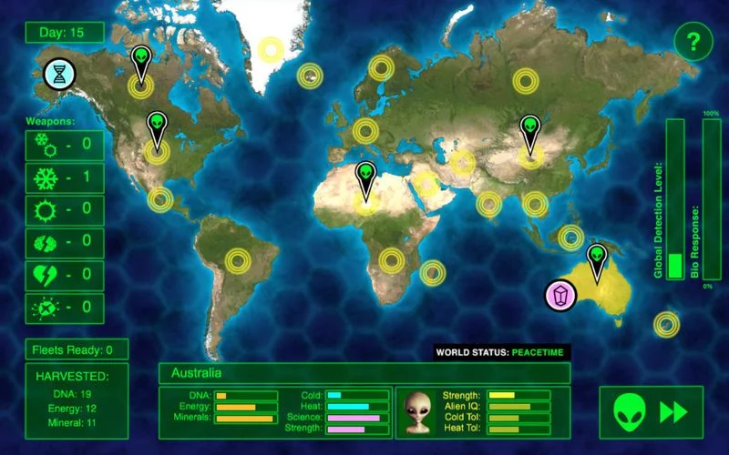 Изображение игры: Invaders Inc. - Alien Plague