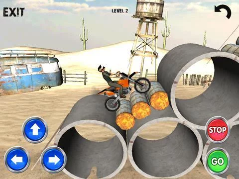 Изображение игры: Dirt Bike 3D