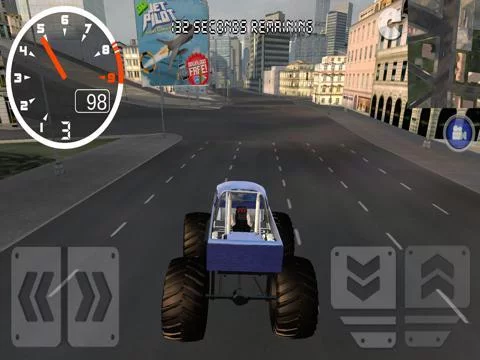 Изображение игры: Monster Truck City Driving Sim