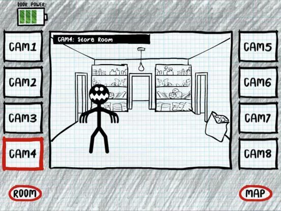 Изображение игры: Stickman Five Nights Survival