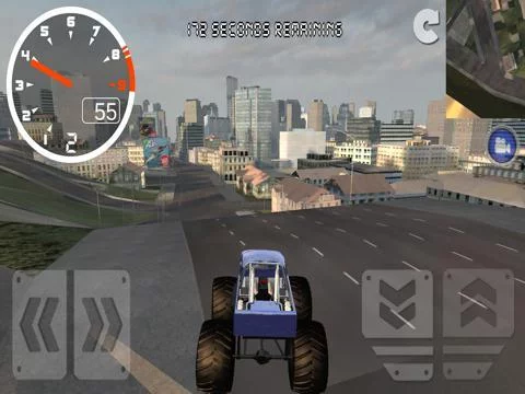 Изображение игры: Monster Truck City Driving Sim