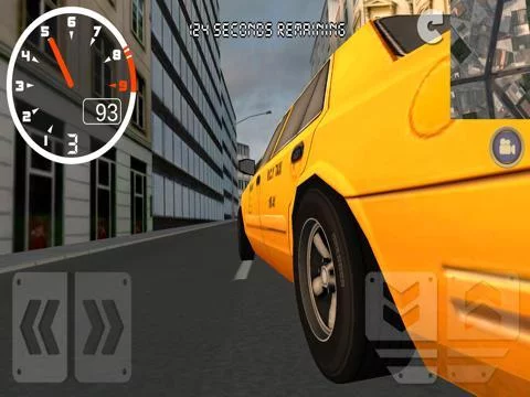 Изображение игры: Taxi City Driving Sim