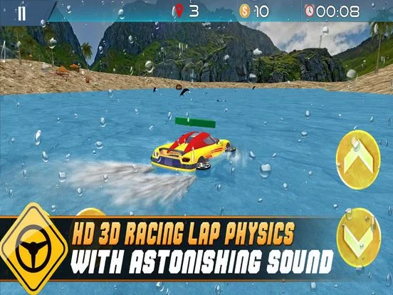 Изображение игры: WaterSlide Car Uphill Rush