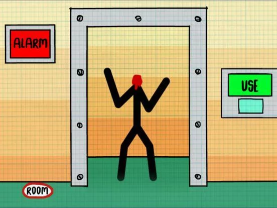 Изображение игры: Stickman Five Night Survival 2