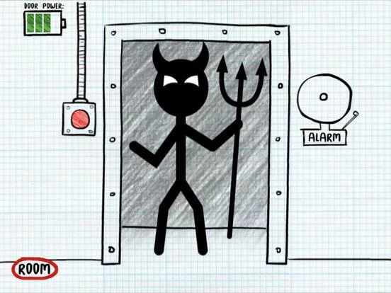 Изображение игры: Stickman Five Nights Survival