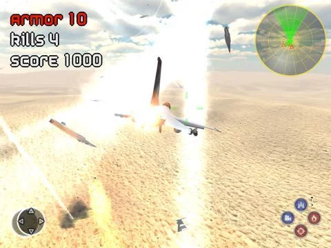 Изображение игры: Air Strike Dog Fight