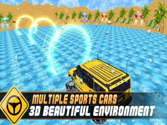 Изображение игры: WaterSlide Car Uphill Rush