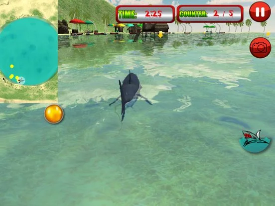Изображение игры: Shark Survival Simulator 2k18