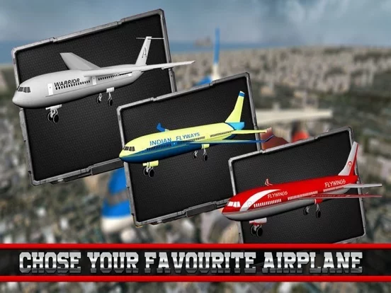 Изображение игры: X Plane War Wings Storm Sims
