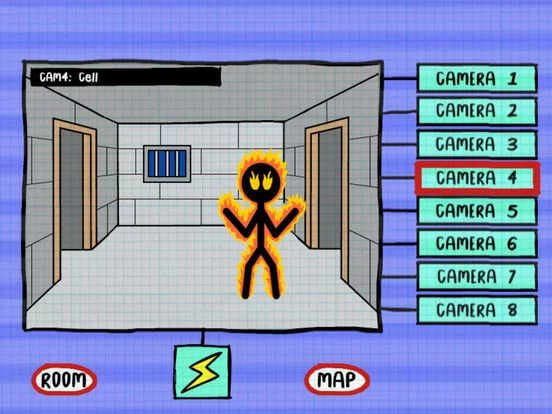 Изображение игры: Stickman Five Night Survival 2