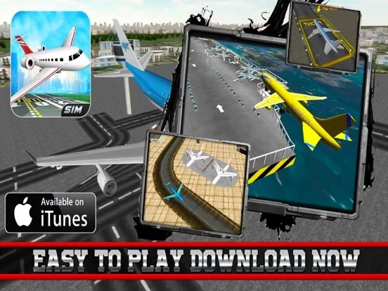 Изображение игры: X Plane War Wings Storm Sims