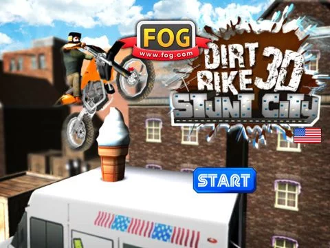 Изображение игры: Dirt Bike 3D Stunt City