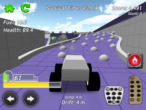 Изображение игры: Stunt Monster Truck Simulator