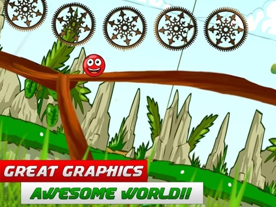 Изображение игры: Red Ball Adventure 2018
