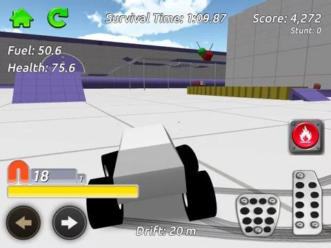 Изображение игры: Stunt Monster Truck Simulator