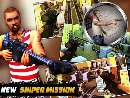 Изображение игры: Real Theft Mission the Crime Simulator