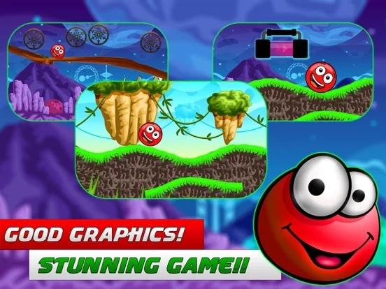Изображение игры: Red Ball Adventure 2018