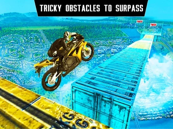 Изображение игры: Impossible Moto Bike Track
