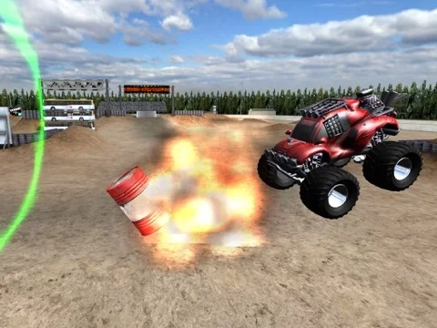 Изображение игры: Monster Truck Freestyle